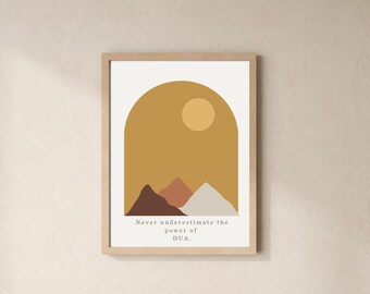 Islamic Inspirational Poster: Minimalist Home Decor (Digital Download)