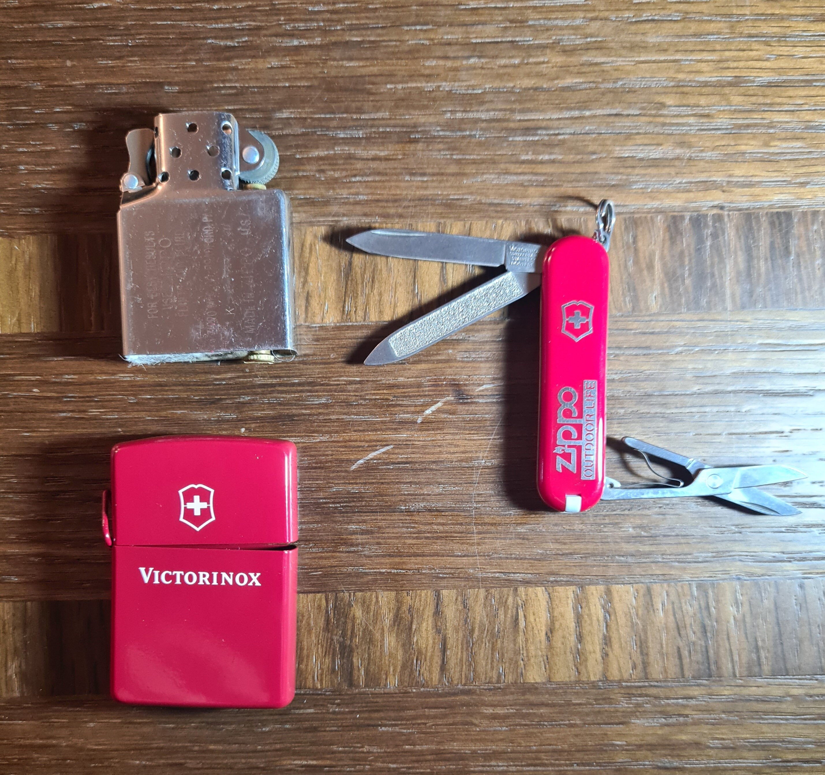Victorinox & Zippo 2zv-cc Swiss Army Knife Rare Find - Etsy Ireland