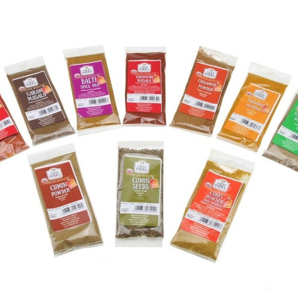 Indian Spice Kit Etsy UK