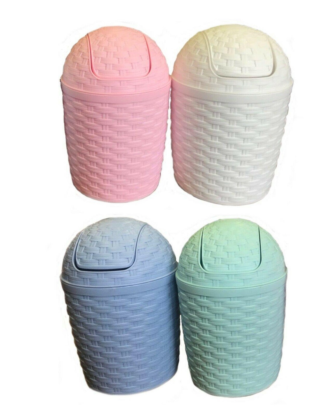 Mini Swing Top Bin Table Top Desk Office Rubbish Kids Garbage Etsy Australia