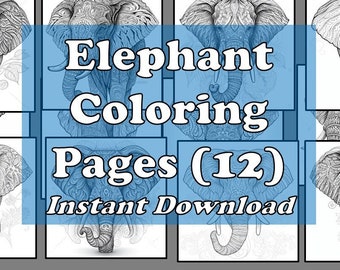 Elegant Elephant Coloring Book for Adults Stress Relieving: 8.5 x 11 Inch  112 Pages Elephant Coloring Book for Adults, Elephant Coloring Books, Adults  Coloring Book: Apex Coloring Books: 9798639814204: : Books