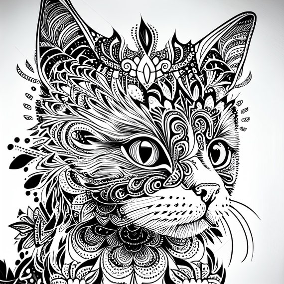 Animals Mandala Coloring Book : Stress Relieving Coloring Pages For  Adults,Teens