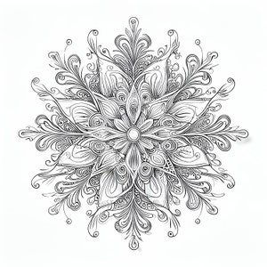 12 Pack Stress Relief Coloring Page, seasons digital print, Filigree detailed Mandala instant download set, Coloring pages for adults