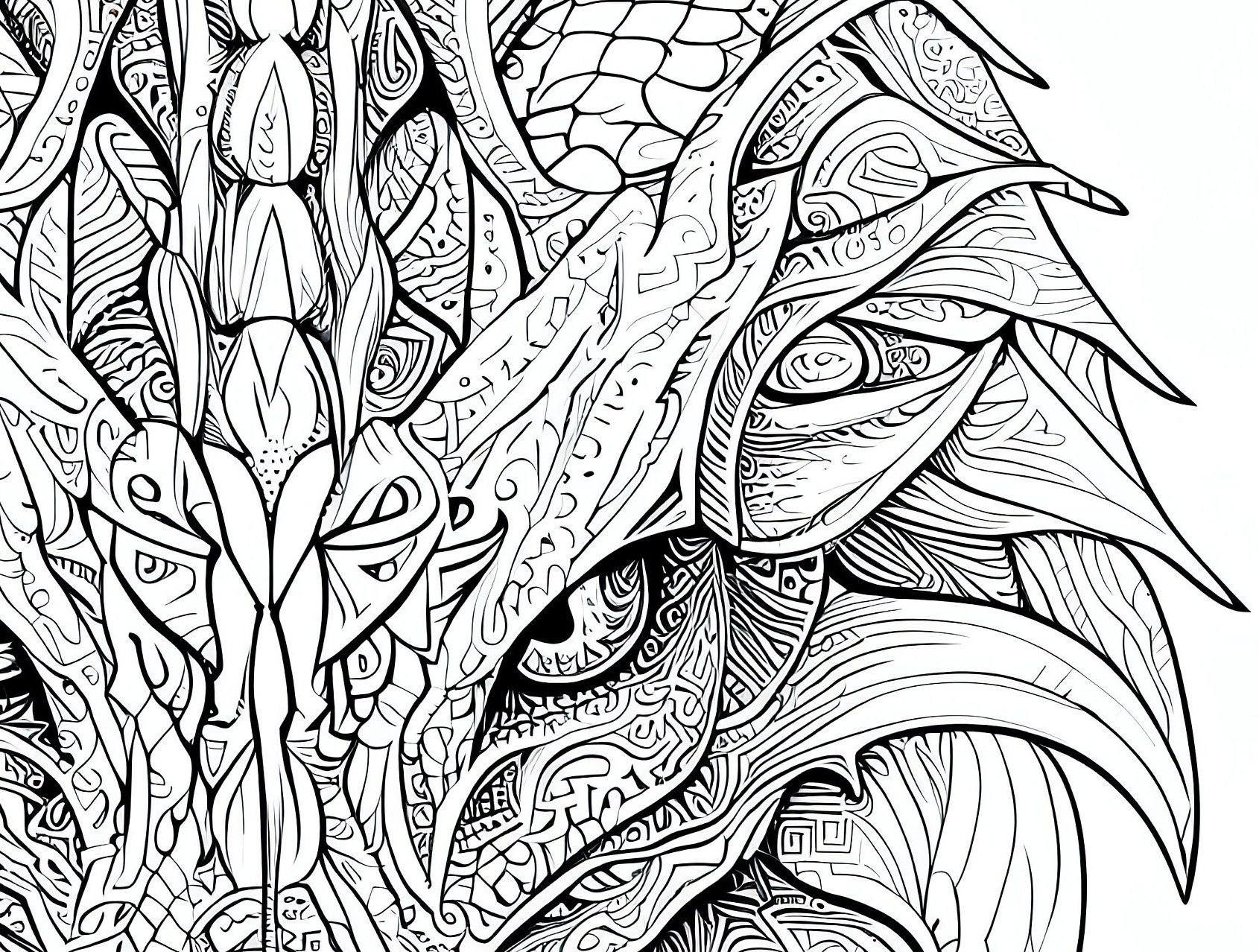 100 Abstract/geometry/line Tracing Pages Adult Coloring/tracing Pages  Stress Relieve Art Therapy 