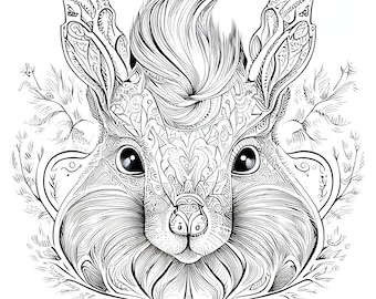 Coloring Books for Adults Relaxation: Nature Designs: Zendoodle Animals,  Birds, Owls, Deer, Squirrels, Turtles and More - Art Therapy Coloring