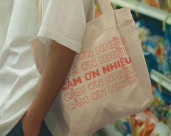 Thank you very much tote / Cam on nhieu / Vietnamese tote