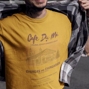 Cafe Du Ma Vietnamese Coffee Burnt Orange T Shirt