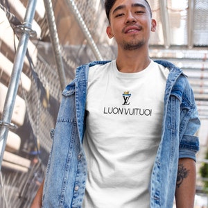 Luon Vuituoi Pho King Rapidos White Tee Blue Bear Vietnam