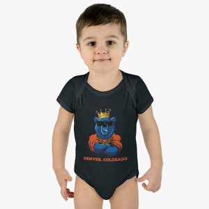 Pho King Rapidos Denver Colorado Blue Bear Onesie