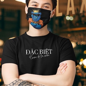 Dac Biet Creme de la Creme camiseta vietnamita negra