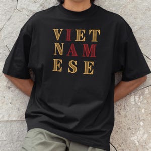 I Am Vietnamese Short-Sleeve T-Shirt, AAPI Cultural Gift Asian Beefy Tee
