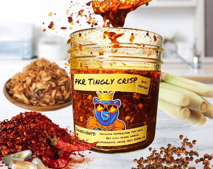 Tingly Crisp Chili Oil by Pho King Rapidos