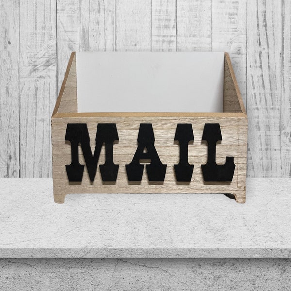Desktop countertop Mail, bills organizer