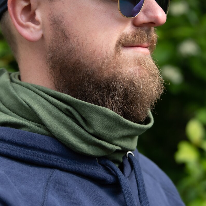 Eco Tencel & Organic Cotton Neck Gaiter Etsy