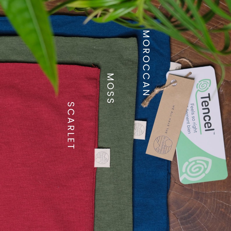 Eco Tencel & Organic Cotton Neck Gaiter Etsy