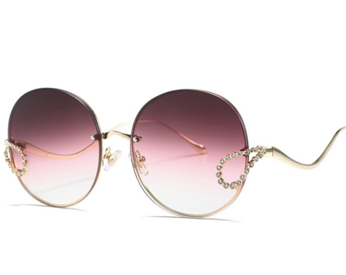 Round Oversized Sunglasses