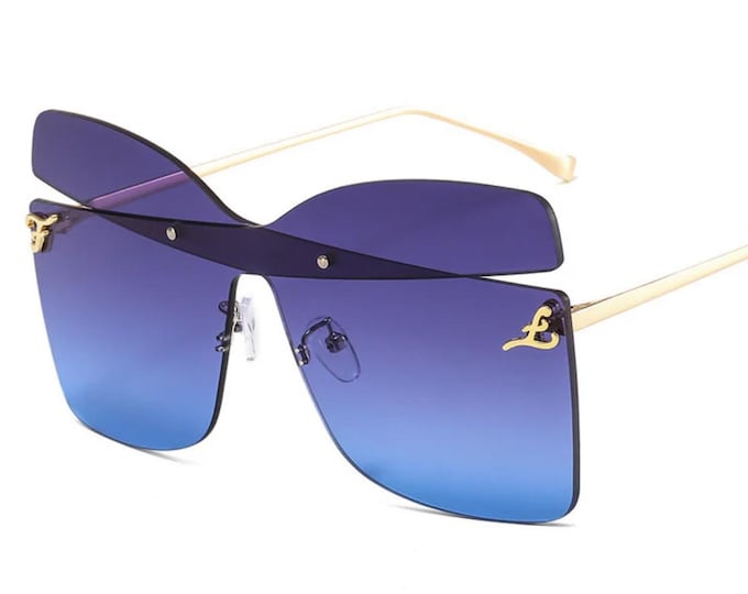 Oversized Butterfly Sunglasses
