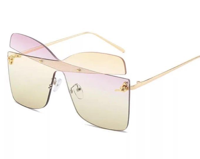 Oversized Butterfly Sunglasses
