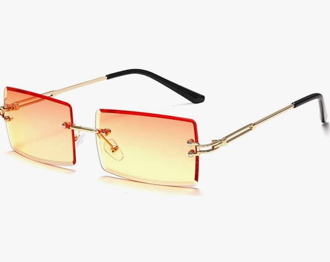 Vintage Rimless Sunglasses