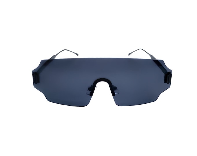 Rimless Shield Sunglasses