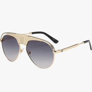 Pilot Sunglasses with Metal detailing - Aviator Sunglasses