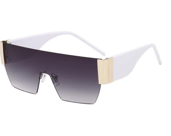 Rimless Square sunglasses