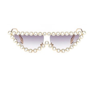 Studded CatEye Glasses- Vintage Cat Eye Diamond Crystal Sunglasses for Women- Large Rhinestone Cat Eye Sunglasses- Stud Cat Eye Vintage