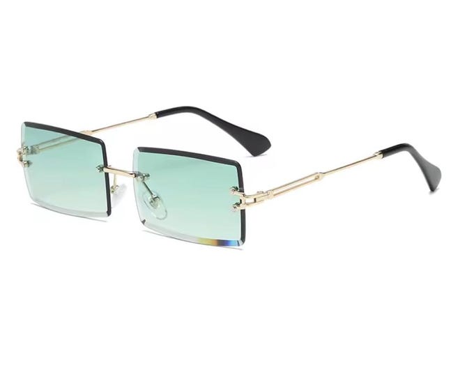 Vintage Rimless Sunglasses