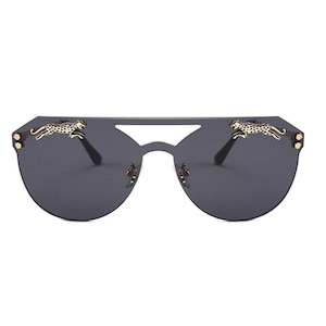 Tiger Sunglasses With Gold Accents