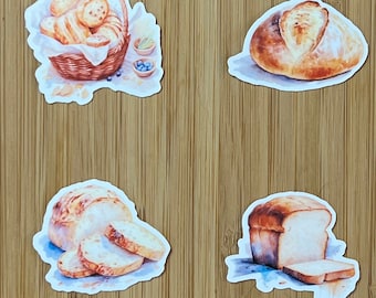Unique Sourdough Bread Sticker Bundle - Great Gift for Bread Enthusiasts, Unique Gift for Mothers, Fathers, Holidays, Sourdough Starter