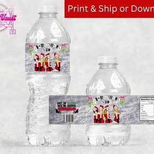 Mean Girls Christmas Water Bottle Labels