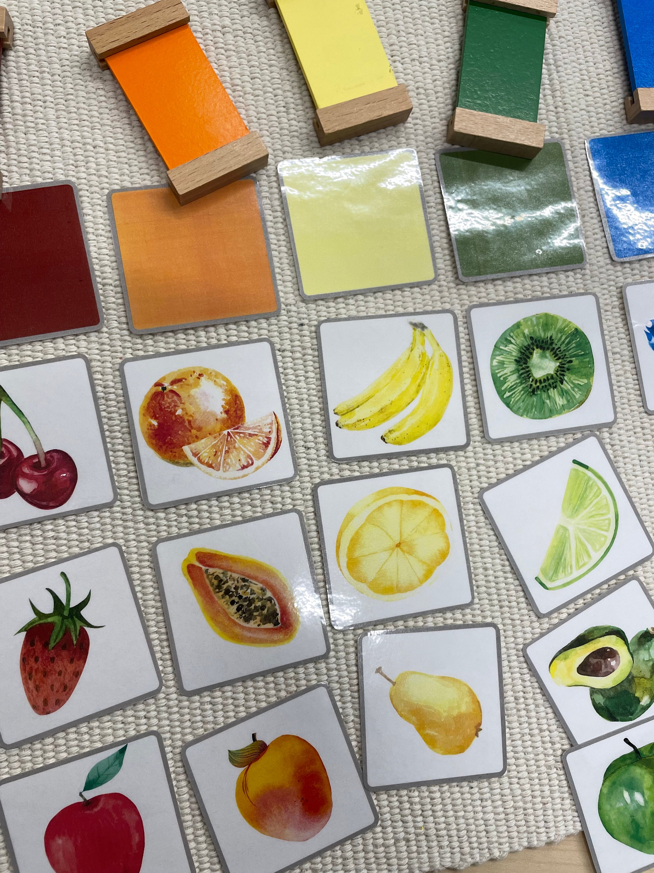Fruit Color Sorting Etsy Fruit Color Sorting Etsy