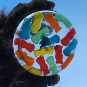 Limited Edition &quot;Sour Patch Kids&quot; Sasquatch Sighting Handmade Epoxy Marker Discs - Disc Golf