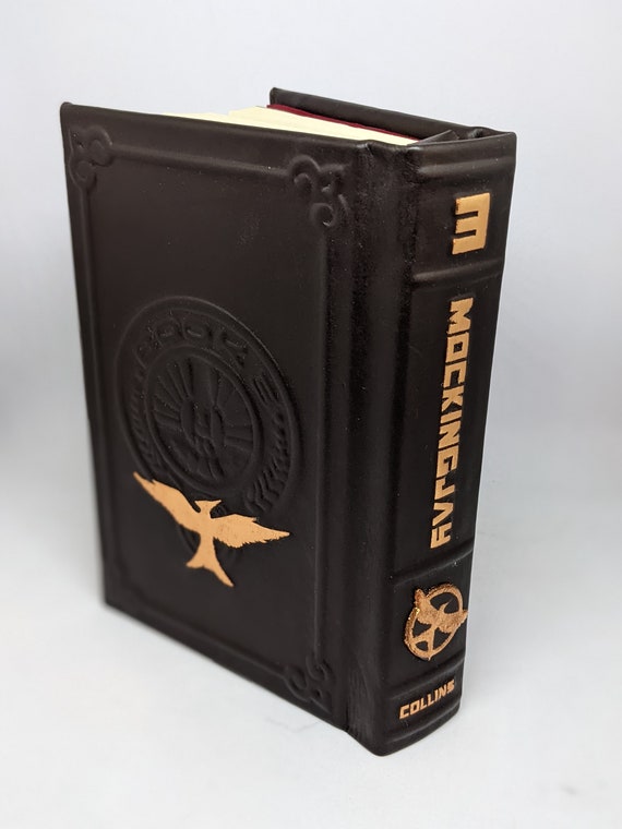Hunger Games Set di libri con copertina rigida Libri rilegati in pelle  marrone premium fatti a mano -  Italia