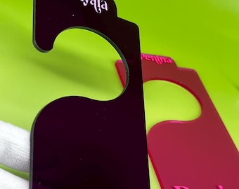 Customized Acrylic wardrobe dividers, outfit organizer, closet organization