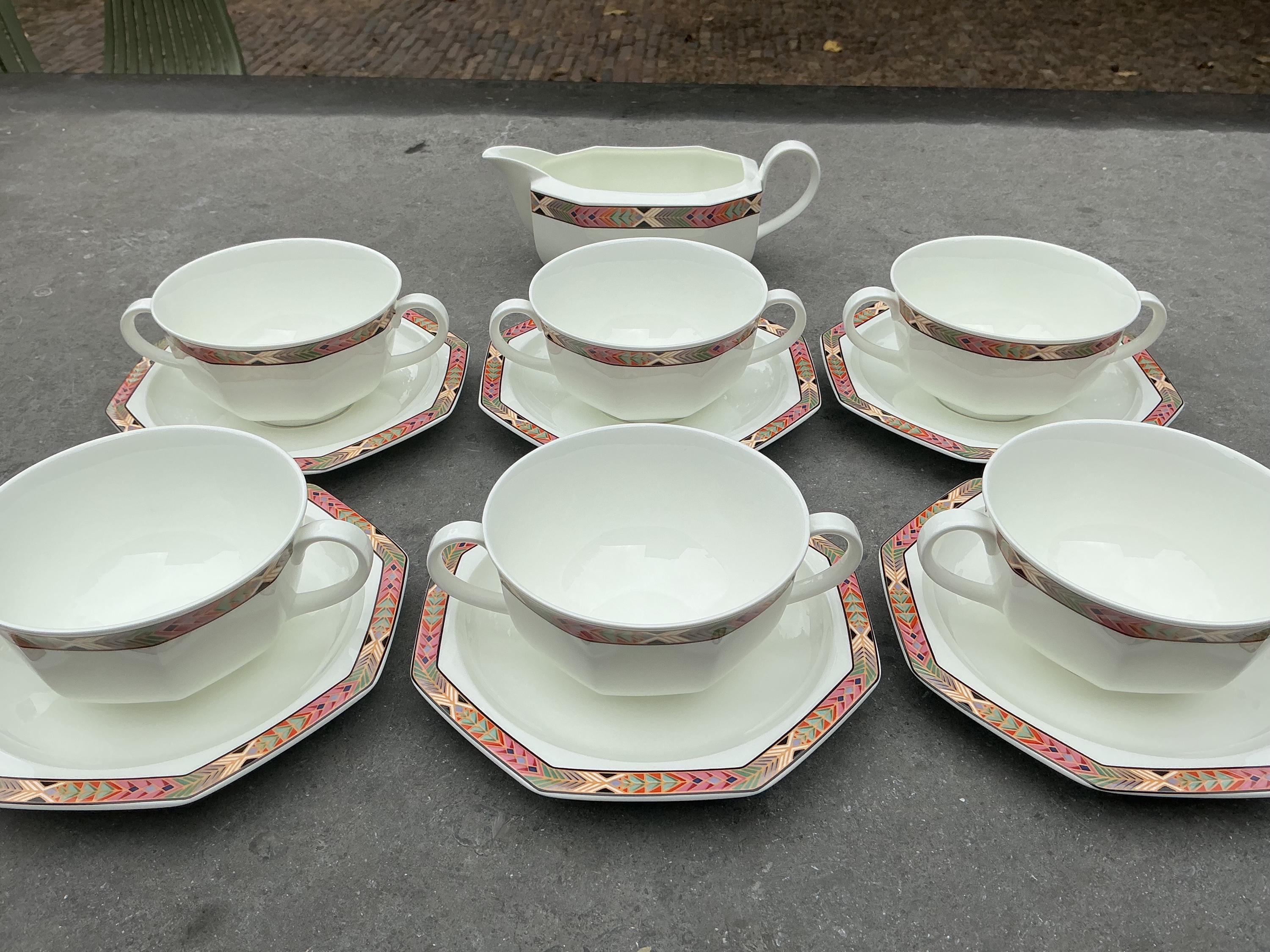Villeroy & Boch Pot à Lait Grand Modèle - Porcelaine Multicolore - Neuf