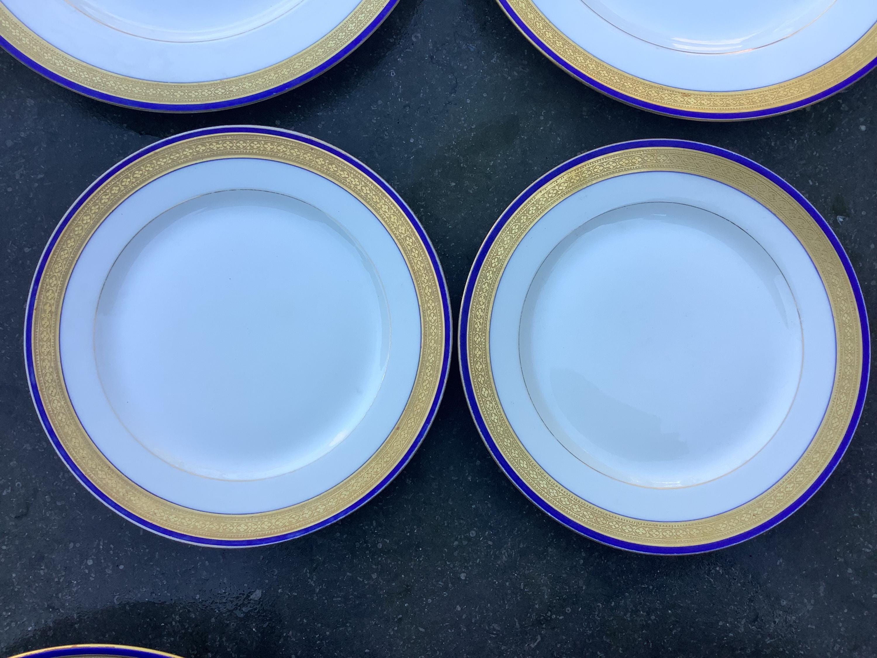 Limoges Raynaud & Co の 4 サイズのプレート 8 枚セット。 - Etsy 日本