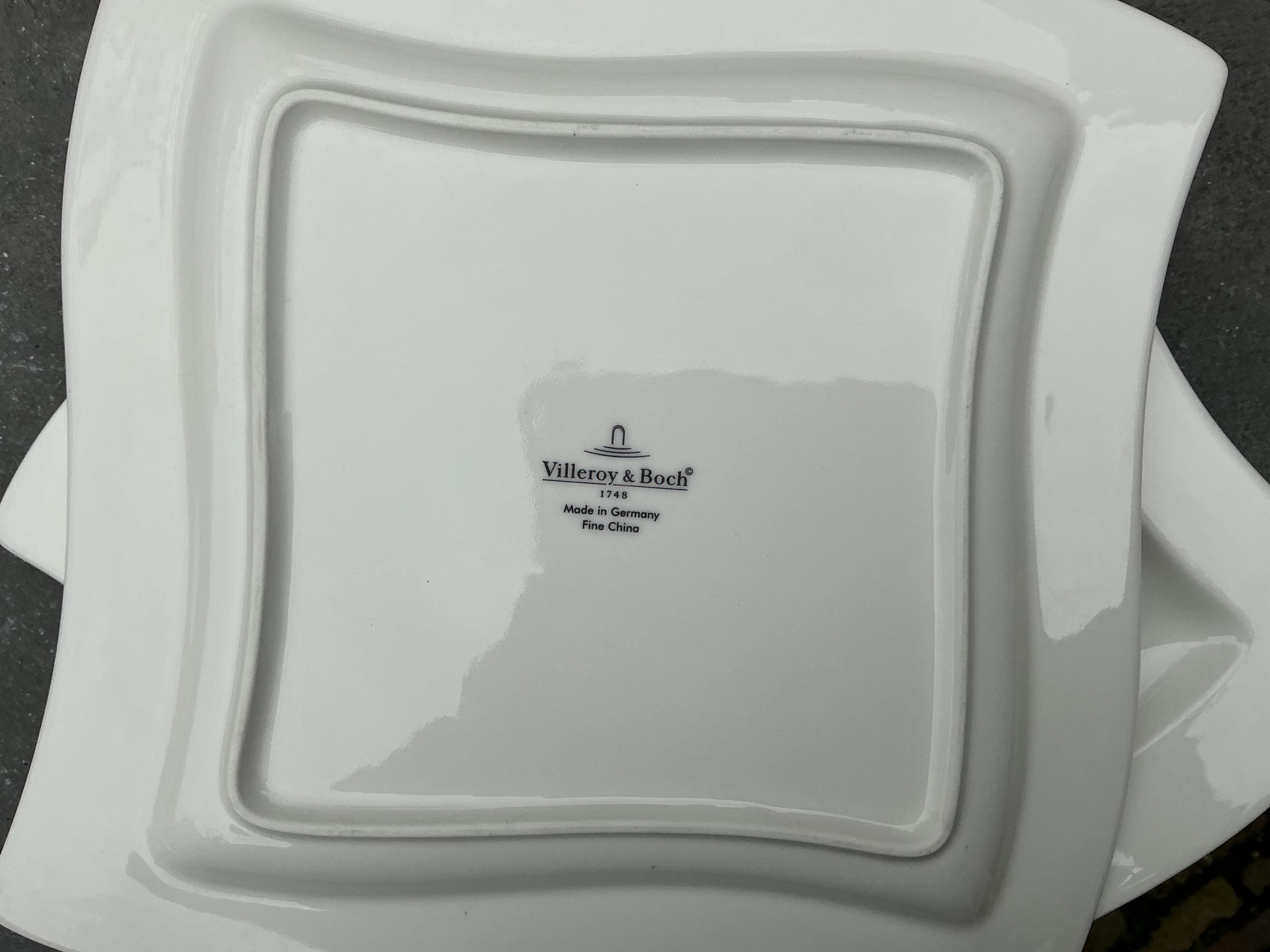 Villeroy & Boch New Wave、大きなプレート 4 枚セット。 - Etsy 日本