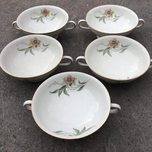 Thomas Rosenthal set of 5 soup cups.