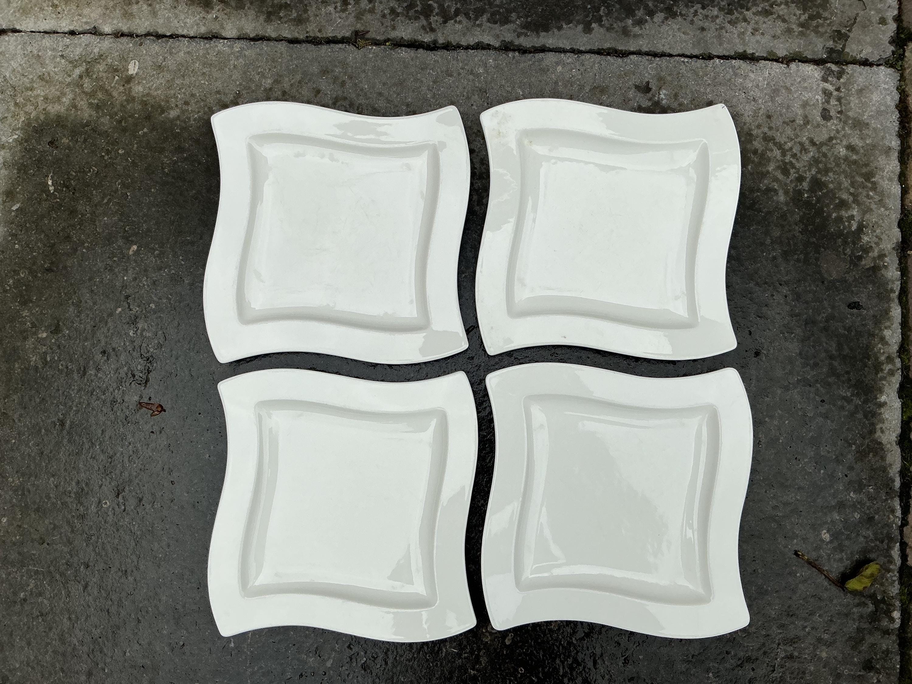 Villeroy & Boch New Wave、大きなプレート 4 枚セット。 - Etsy 日本