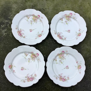Vieux Bruxelles set of 4 breakfast plates.