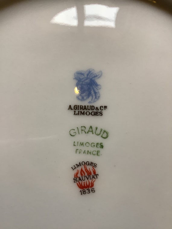 リモージュ GIRAUD カップ&ソーサー ジロー LIMOGES リモージュ GIRAUD カップ&ソーサー ジロー LIMOGES