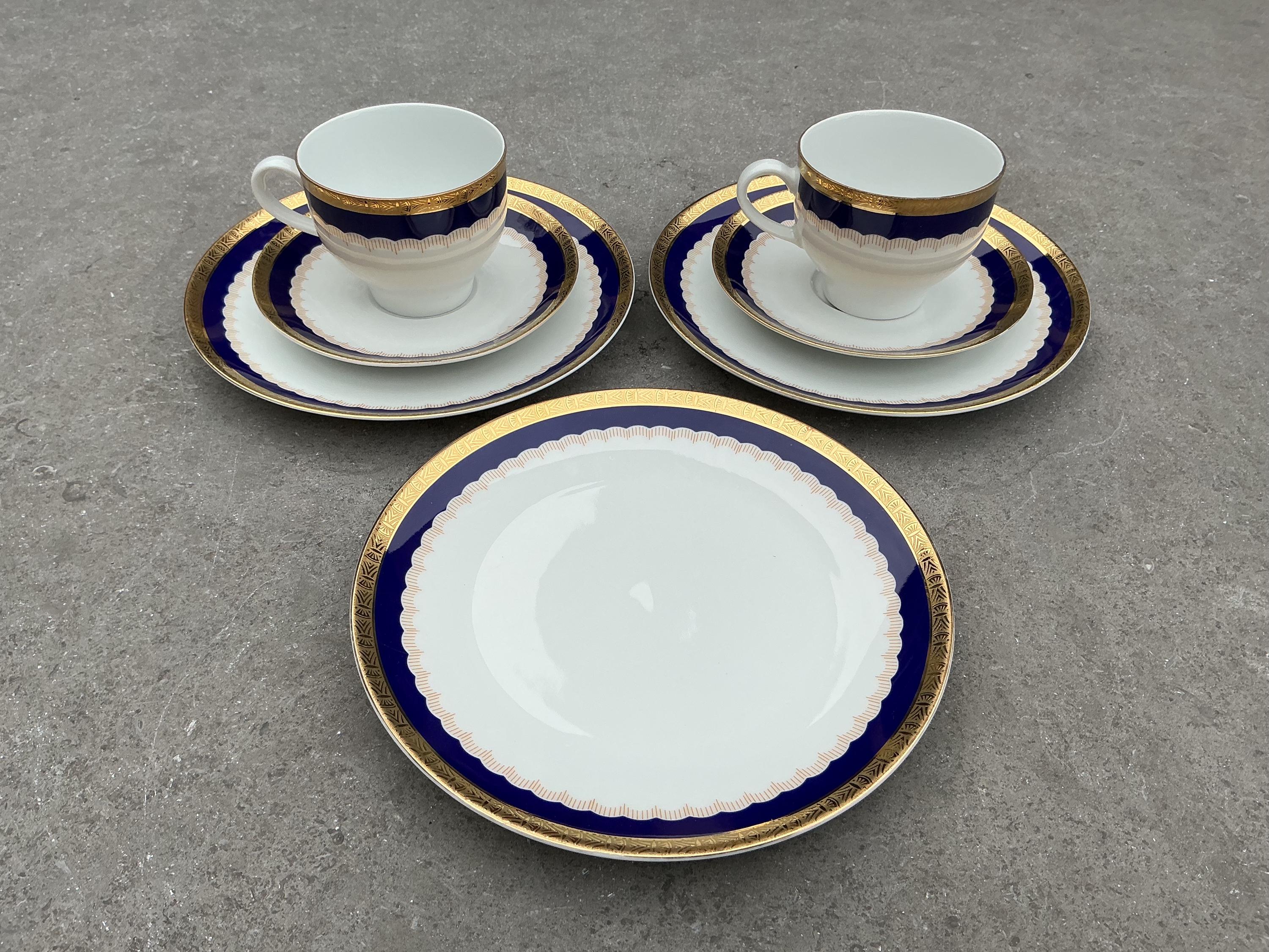 Bol Ou Saladier Winterling En Porcelaine Kobalt Scharffeuer Motif Zwiebelmuster - Occasion Comme Neuf