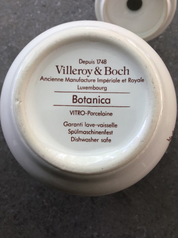 Villeroy & Boch Botanica Salt Pepper Mustard Set. - Etsy Sweden