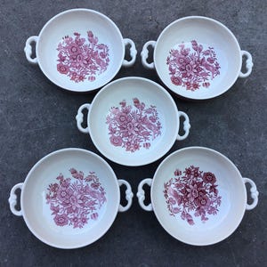 Villeroy & Boch Fasan set of 5 soup cups.