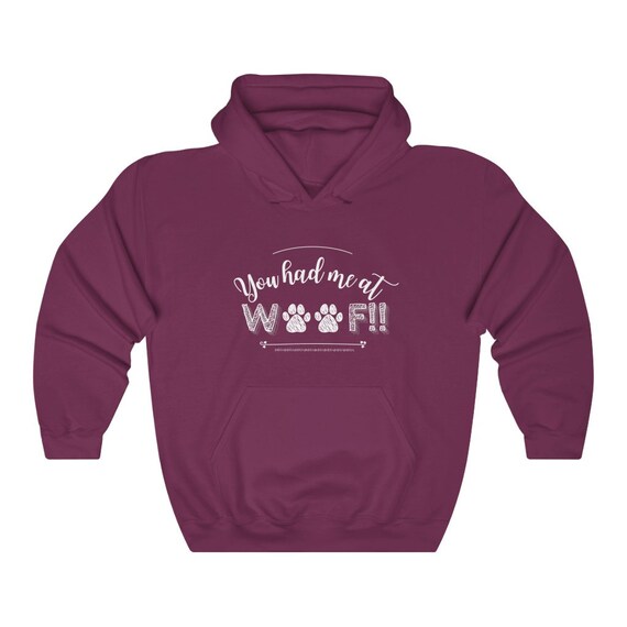 WOOF Dog Lovers Hoodie Unisex 