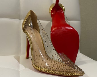 red bottom shoes for women