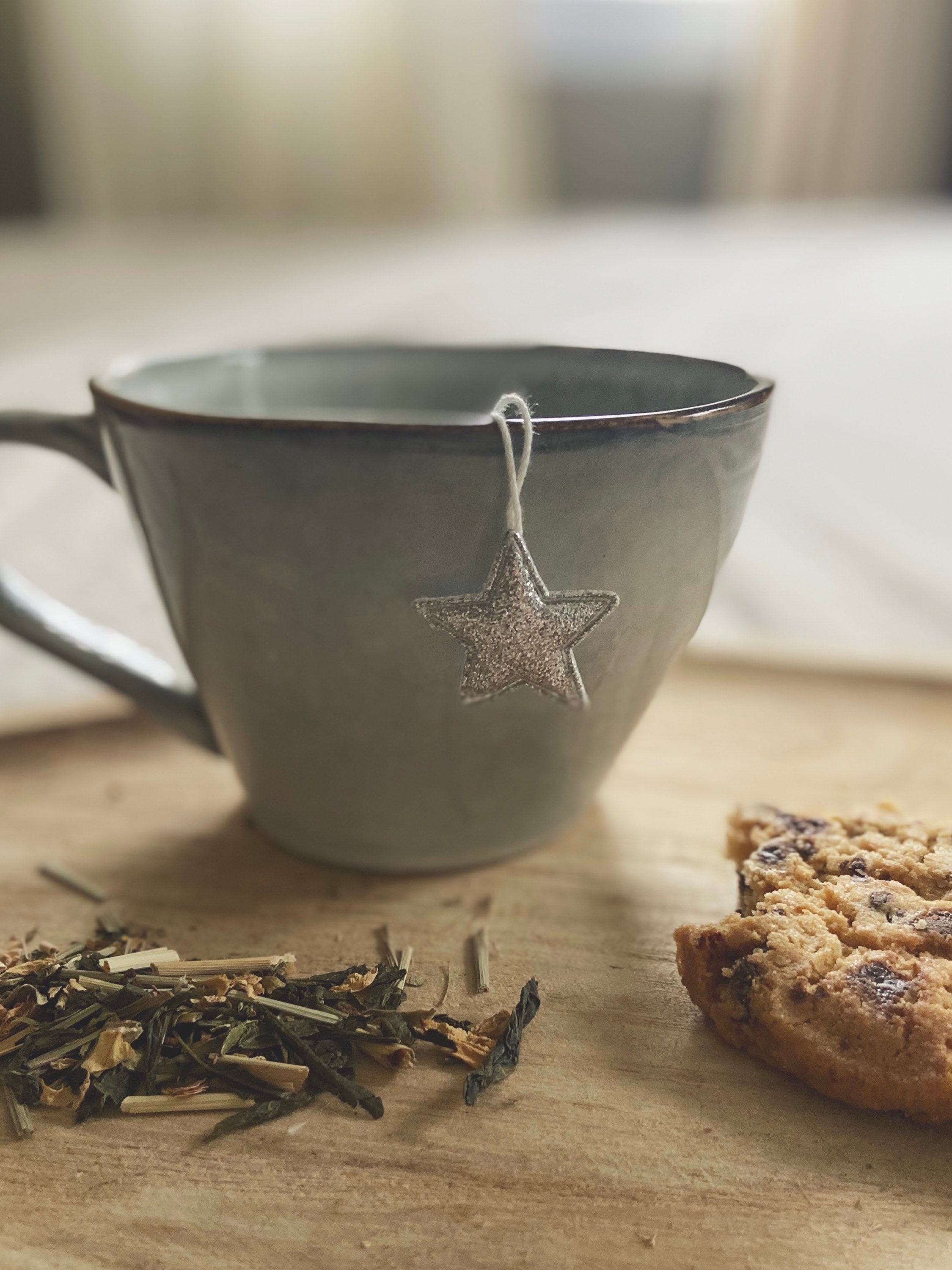 Lot de 2 Sachets Thé Réutilisables Collection Argent» Zéro-Déchet