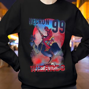 Felpa Necron 99, Pullover fantasy fantascientifico Wizards 1977, Abbigliamento animazione retrò. Abbigliamento animazione vintage. V1