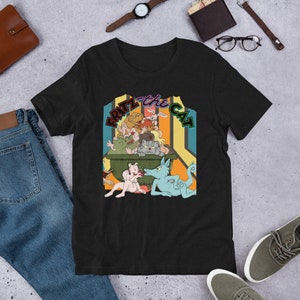 Shirt - Fritz the Cat, 1972 Amerikaanse onafhankelijke volwassen geanimeerde zwarte komedie film geschreven en geregisseerd door Ralph Bakshi. V4
